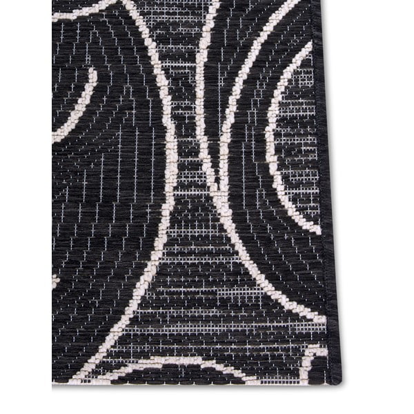 Lauko kilimas juodos spalvos 194x290 cm Elina Black – Hanse Home-image-4