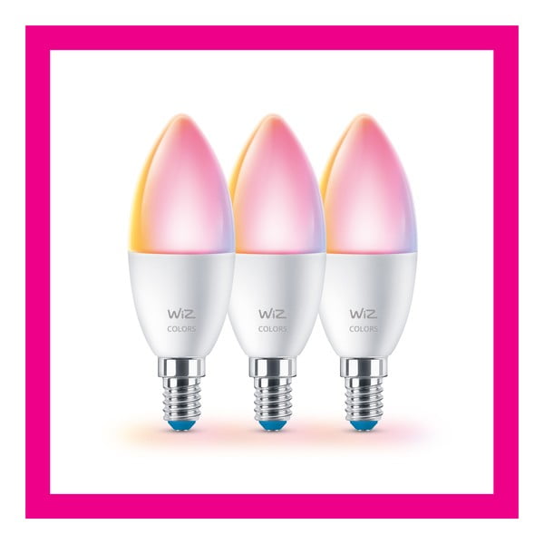 LED lemputės 3 vnt. 5 W E14, – WiZ-image-2