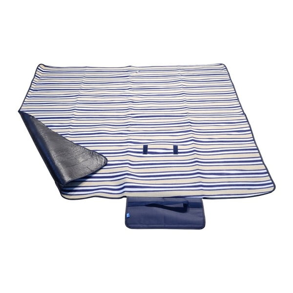 Mėlyna iškylų antklodė "Cattara Fleece", 150 x 135 cm