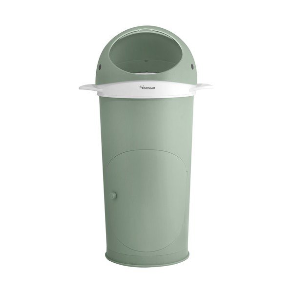 Iš plastiko sauskelnėms šiukšliadėžė žalios spalvos 25 l Whale – Kindsgut-image-4