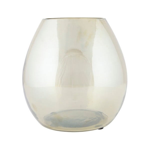 Šviesiai žalios spalvos stiklo vaza BePureHome Simple, ⌀ 20 cm