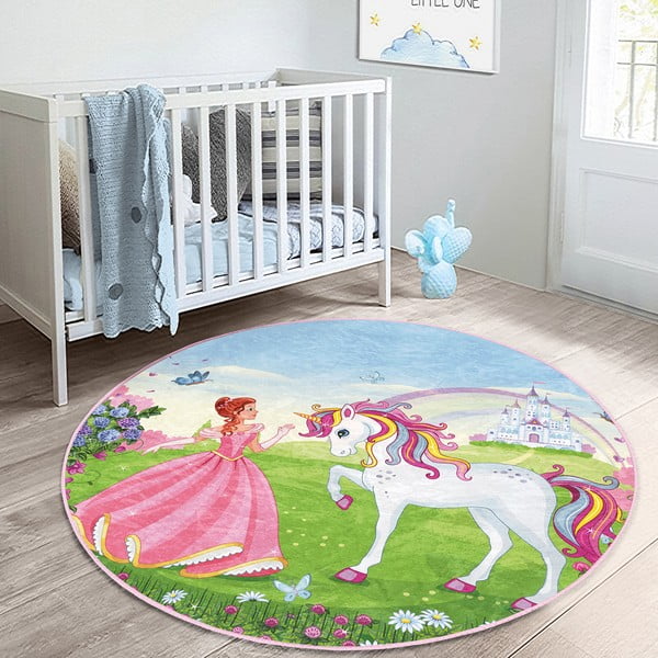 Vaikiškas kilimas ø 80 cm Comfort – Mila Home-image-4