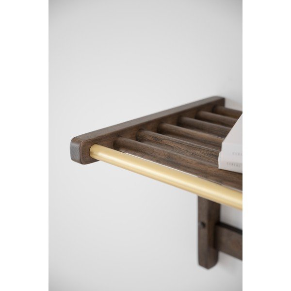 Tamsiai ruda sieninė kabykla iš ąžuolo Inverness - Rowico-image-1