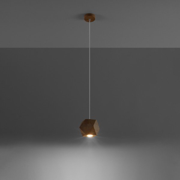 Kabantis šviestuvas natūralios spalvos ø 12 cm Vige – Sollux-image-1