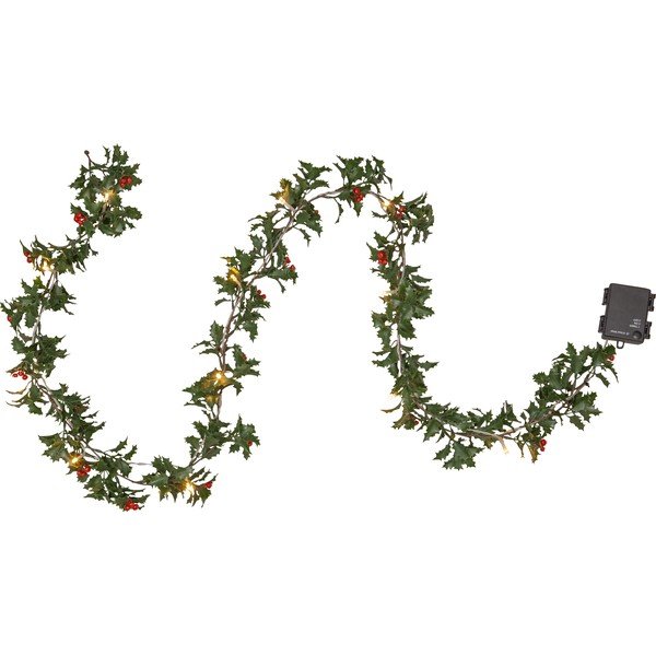 Šviečiantis vainikas Holly - Star Trading-image-2
