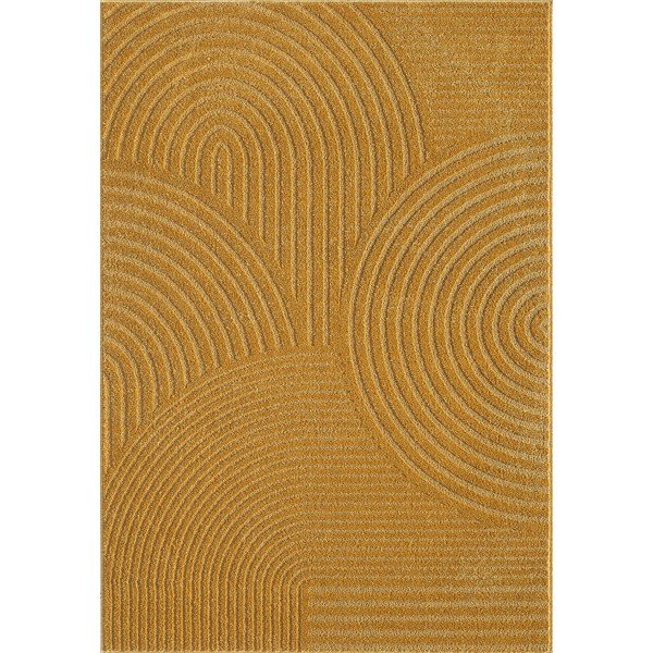 Ochros spalvos kilimas 200x290 cm Whirl – ESTE