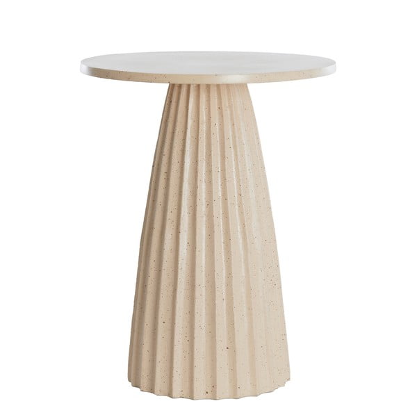 Iš metalo apvalios formos šoninis stalas ø 40 cm Veglia – Light & Living