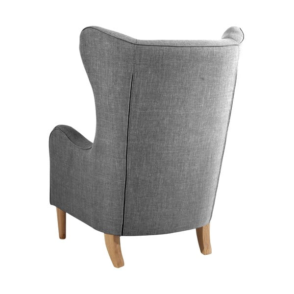 Pilkas krėslas Max Winzer Miriam Linen-image-4