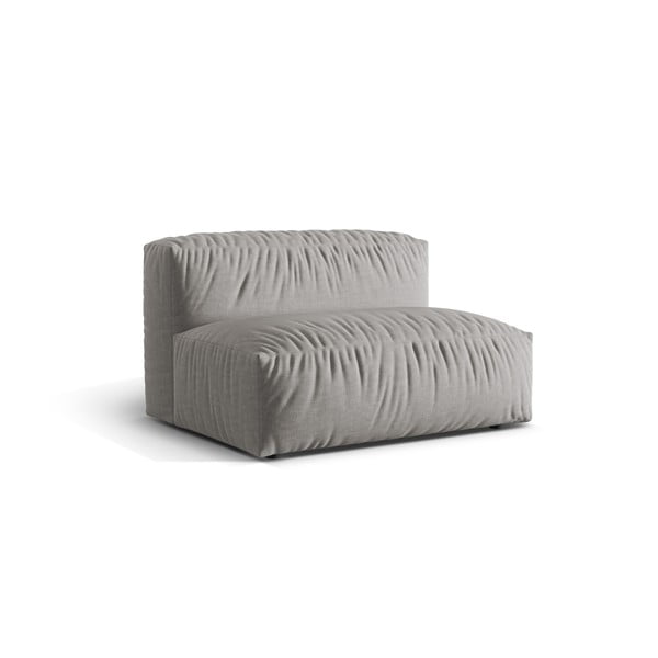 Modulinė sofos dalis šviesiai pilkos spalvos (modulinė) Martina – Micadoni Home-image-2