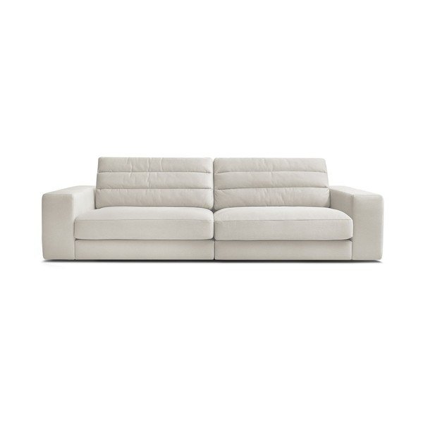 Smėlio spalvos sofa iš velveto 276 cm Sierra – Bobochic Paris