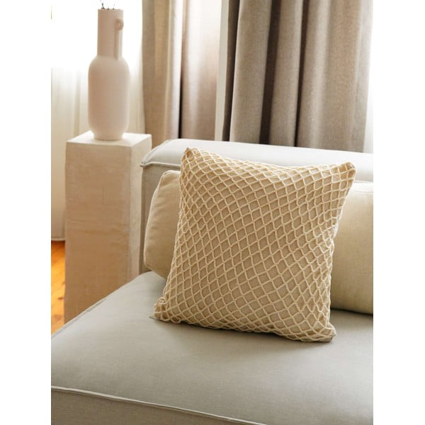 Iš medvilnės dekoratyvinis pagalvės užvalkalas 43x43 cm Net – Mioli Decor-image-4