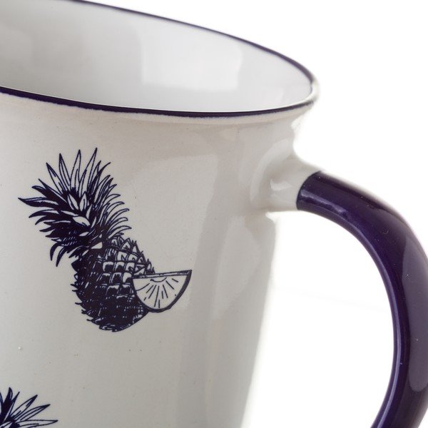 Keraminis puodelis Unimasa Pineapple, 325 ml-image-1