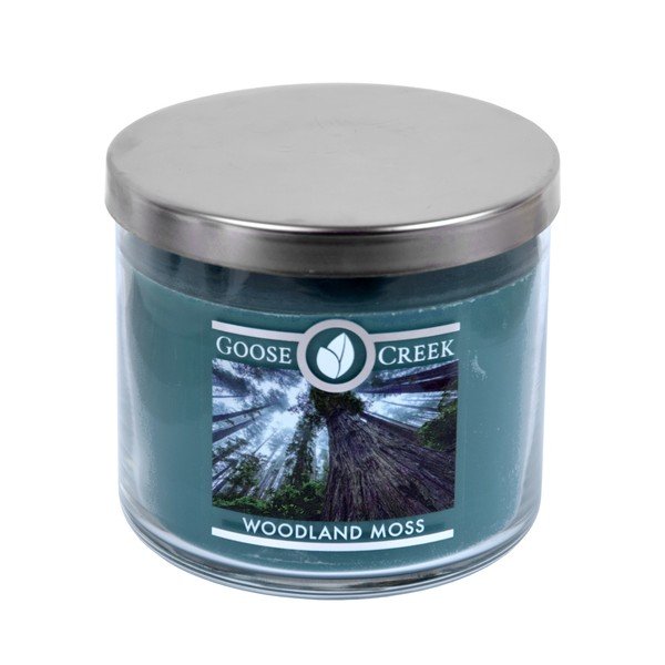 "Goose Creek Woodland Moss" kvapioji žvakė, deganti 35 valandas