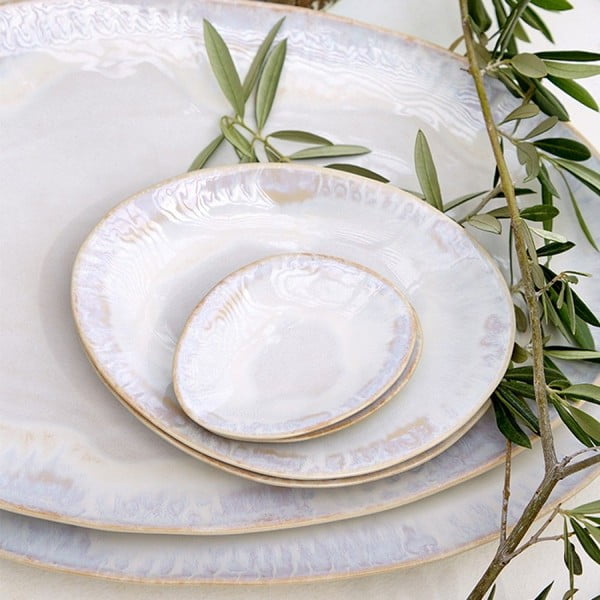 Baltos akmens masės serviravimo padėklas "Costa Nova Brisa-image-1