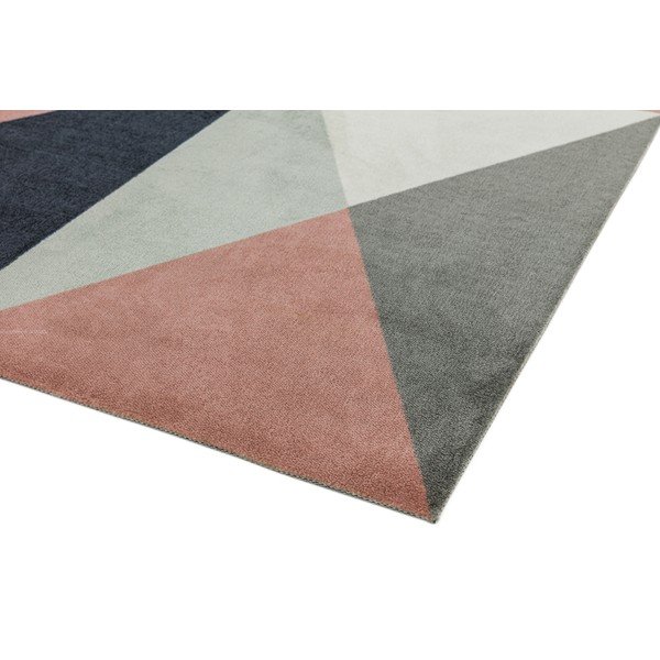 Rožinis ir pilkas kilimas Asiatic Carpets Riley Carisso, 200 x 290 cm-image-4