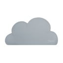 Tamsiai pilkas silikoninis padėkliukas Kindsgut Cloud, 49 x 27 cm
