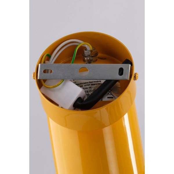 Geltonos spalvos iš metalo taškinis šviestuvas su sulankstoma konstrukcija/su pritemdymo funkcija ø 10,5 cm Ara – Jotex-image-4