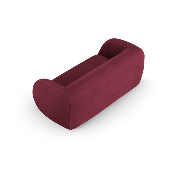 Sofa iš boucle bordo spalvos 210 cm Essen – Cosmopolitan Design-image-3