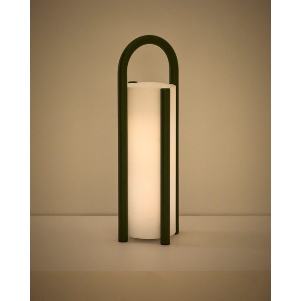Nešiojamas lauko šviestuvas LED USB ø 16 cm Leros – Kave Home-image-3