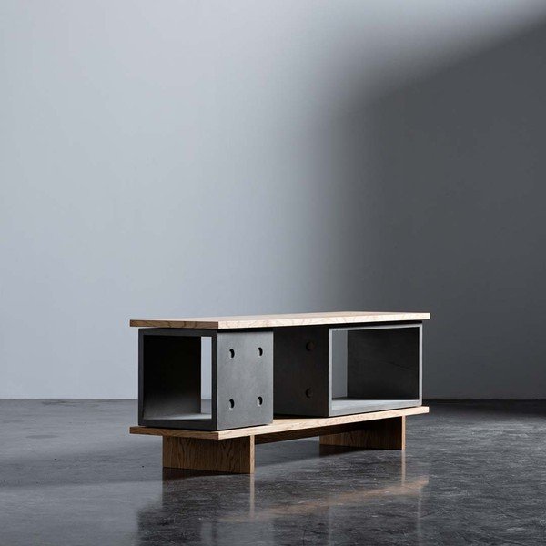 Betoninė komoda Lyon Béton Dice, 155 x 58 cm-image-1