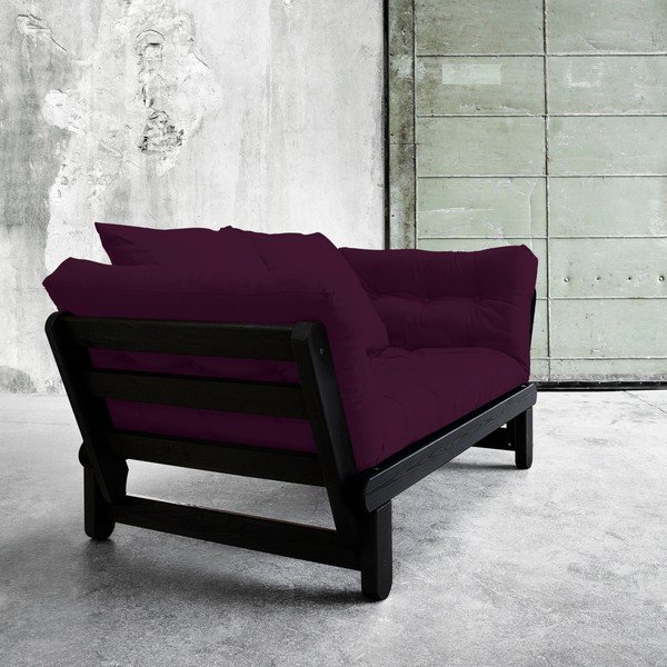 Kintama sofa "Karup Beat" juoda/ violetinė slyva-image-3