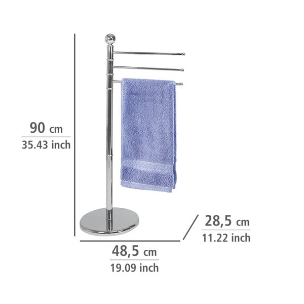 Chromuotas rankšluosčių laikiklis Wenko Exclusive-image-3