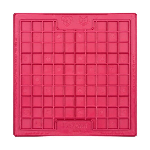 Laižymo kilimėlis augintiniams Playdate Pink – LickiMat-image-1