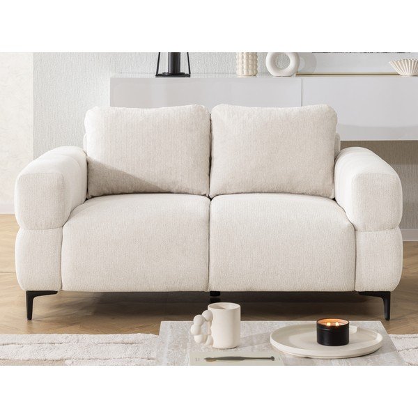 Baltos spalvos sofa 154 cm Helio – Ropez-image-4