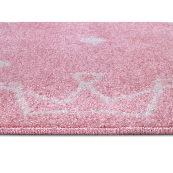 Vaikiškas kilimas rožinės spalvos 120x170 cm Crowns – Hanse Home-image-2