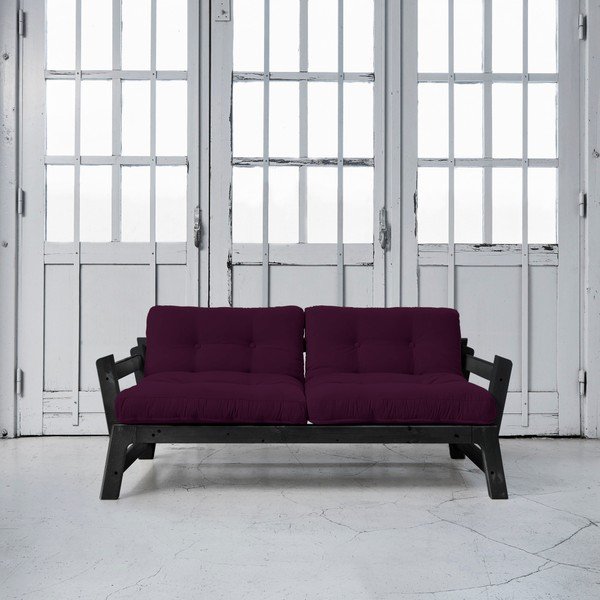 Kintama sofa "Karup Step" Juoda/ violetinė slyva-image-1