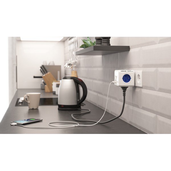 Kištukinis lizdas 12 cm PowerCube Original USB – Cubenest-image-4