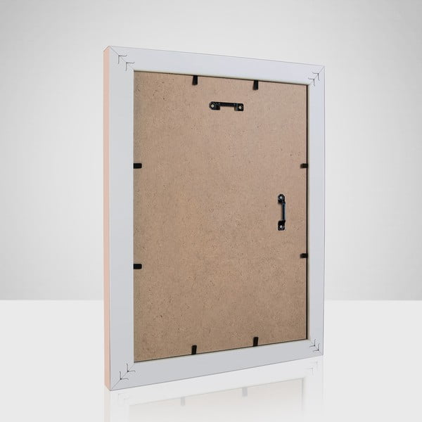 Pakabinamas rėmas iš plastiko šviesiai rožinės spalvos 34x44 cm  -image-1