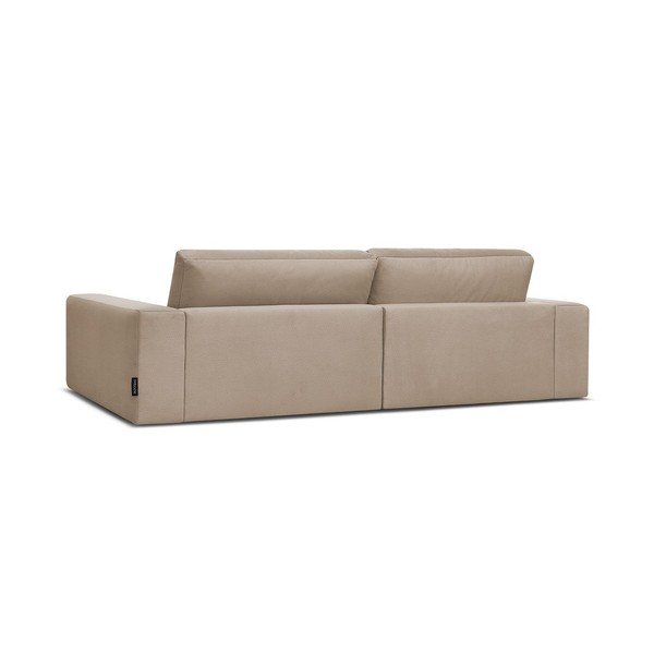 Taupe spalvos sofa iš velveto 276 cm Sierra – Bobochic Paris-image-4