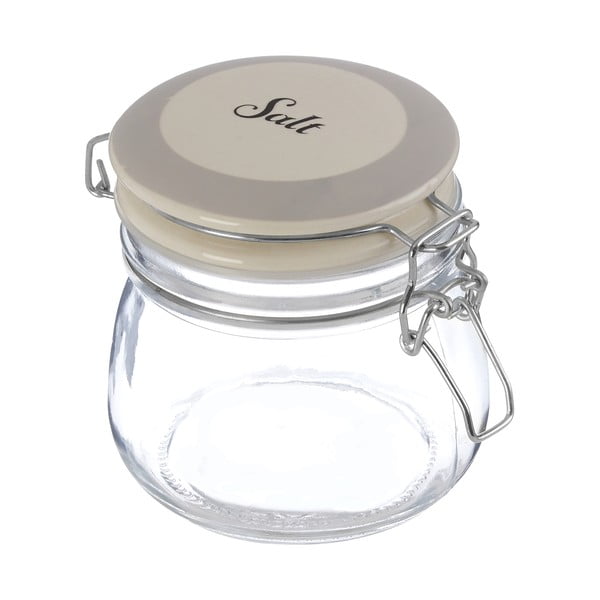Iš stiklo  maisto laikymo indas druskai Grocer – Premier Housewares-image-2