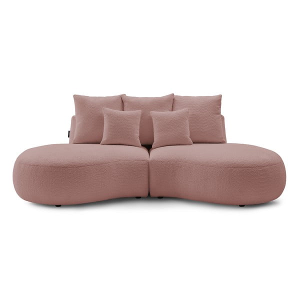 Rožinė sofa 260 cm Saint-Germain - Bobochic Paris