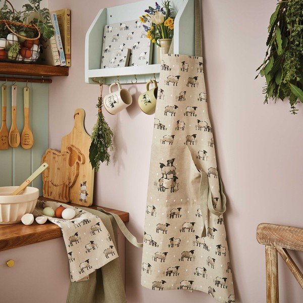 Prijuostė Highland Sheep – Cooksmart ®-image-1