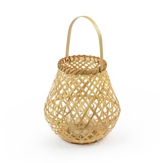 Bambukinis žibintas Compactor Bamboo Lantern, ⌀ 25 cm