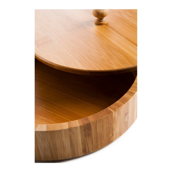 Bambukinė tortilijų laikymo dėžutė Bambum Pekit, 20 x 20 cm-image-1