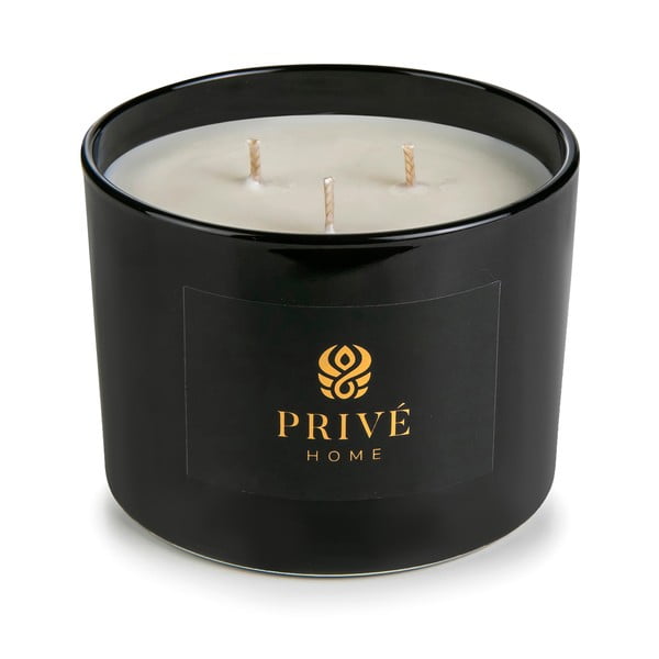Aromatinė žvakė iš sojų vaško degimo laikas 35 h Rose Pivoine – Privé Home