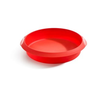 Raudona silikoninė kepimo forma Lékué, ⌀ 26 cm