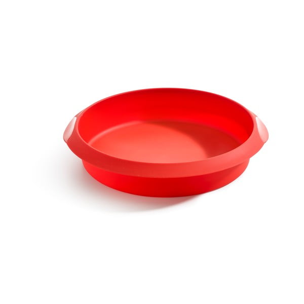 Raudona silikoninė kepimo forma Lékué, ⌀ 24 cm