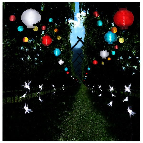 Lauko LED lempučių girlianda Star Trading Crazy Lampions, ilgis 2,7 m-image-2