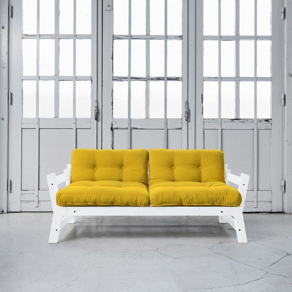 Sofa lova "Karup Step" balta/marillo-image-1
