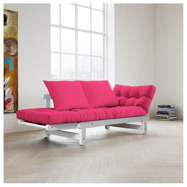 Sofa "Karup Beat White/Magenta-image-1