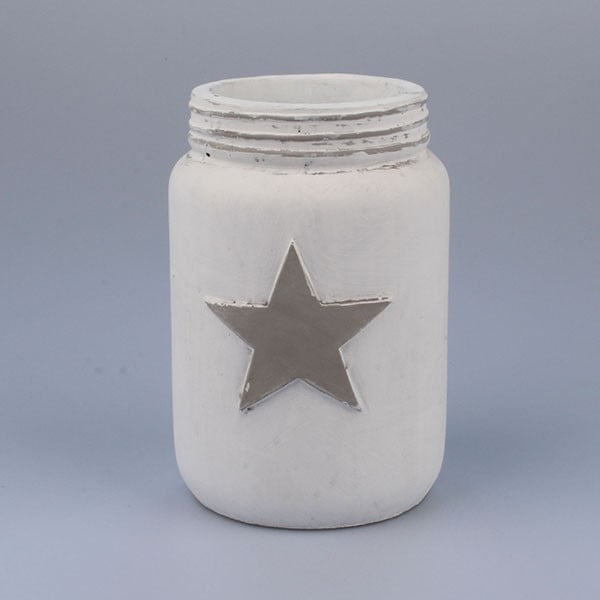 Balta vaza su žvaigžde Dakls