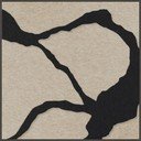 3D paveikslas su rėmeliu/sugeriantis garsą 102x102 cm Quiet Friction 1 – Malerifabrikken