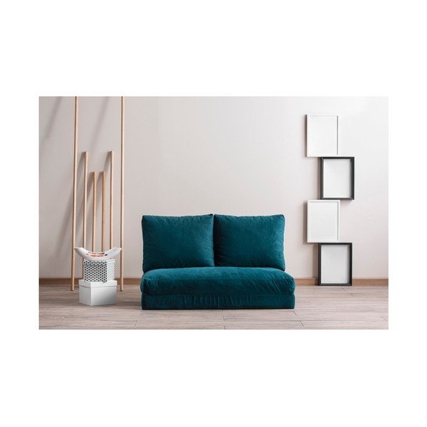 Sulankstoma sofa smaragdinės spalvos 120 cm Taida – Balcab Home-image-1