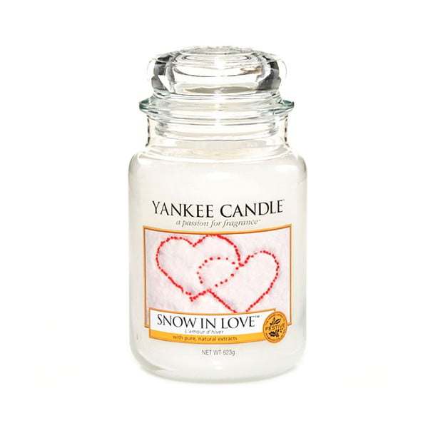 Aromatinė žvakė degimo laikas 110 h Snow in Love – Yankee Candle