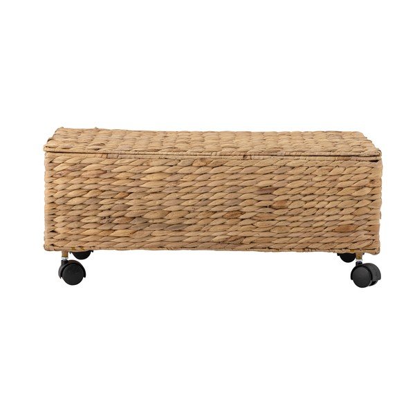 Iš vandens hiacinto vaikiška daiktadėžė natūralios spalvos 63x40x26 cm Nelas – Bloomingville Mini-image-3