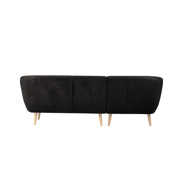 Juoda sofa Mazzini Sofas Sardaigne, kampas kairėje-image-2
